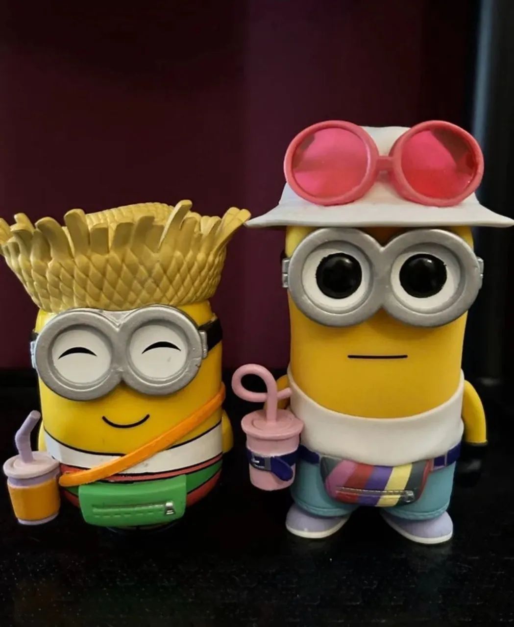 dupla funko pops minions original