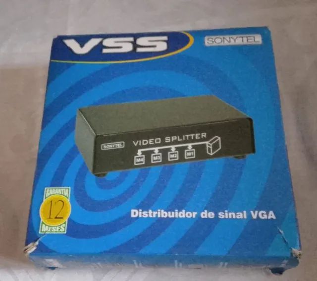 Distribuidor de sinal VGA novo