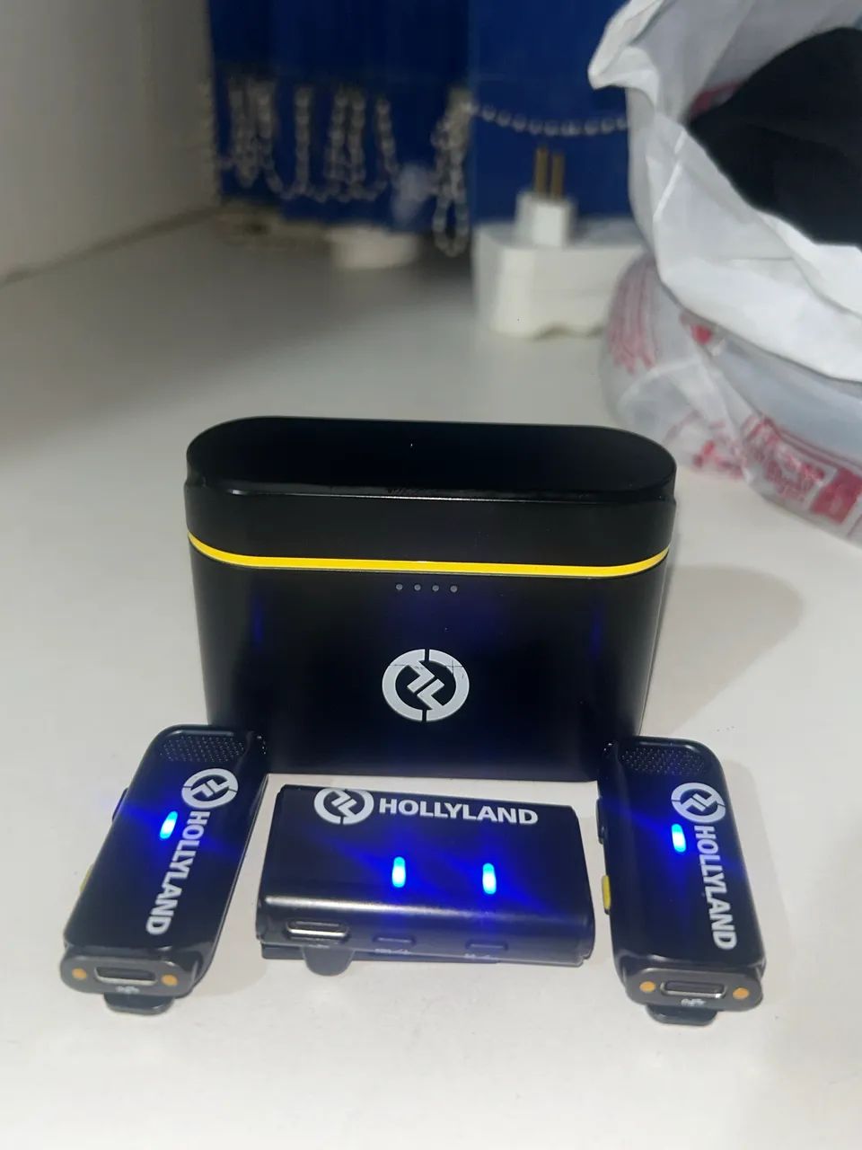 Microfone Lapela para vídeos 