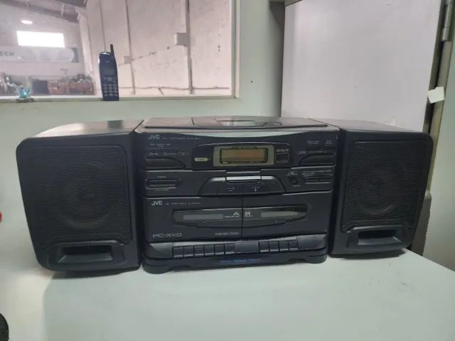 Som Boombox Jvc X110 Funcionando Sem Controle