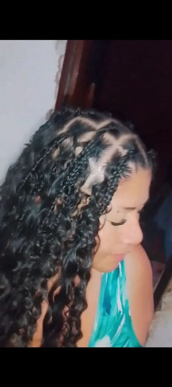 Tranças nagô, bro breid , tranças com Jumbo, trança mina