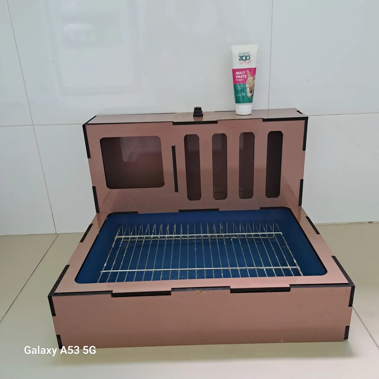 Banheiro higiênico para coelho/porquinho da Índia  - Foto 3