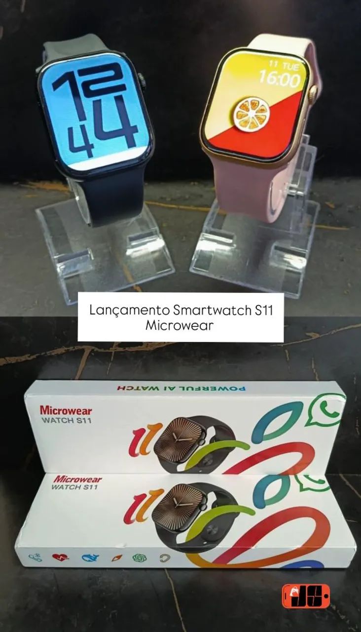 Lançamento Smartwatch S11 Microwear 