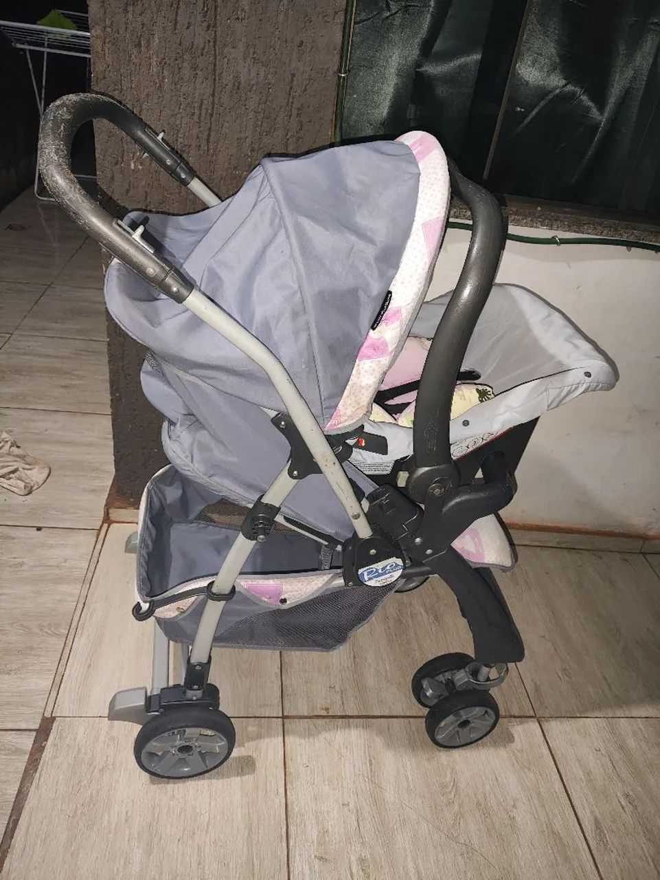 Carrinho com bebê conforto Burigotto  - Foto 3