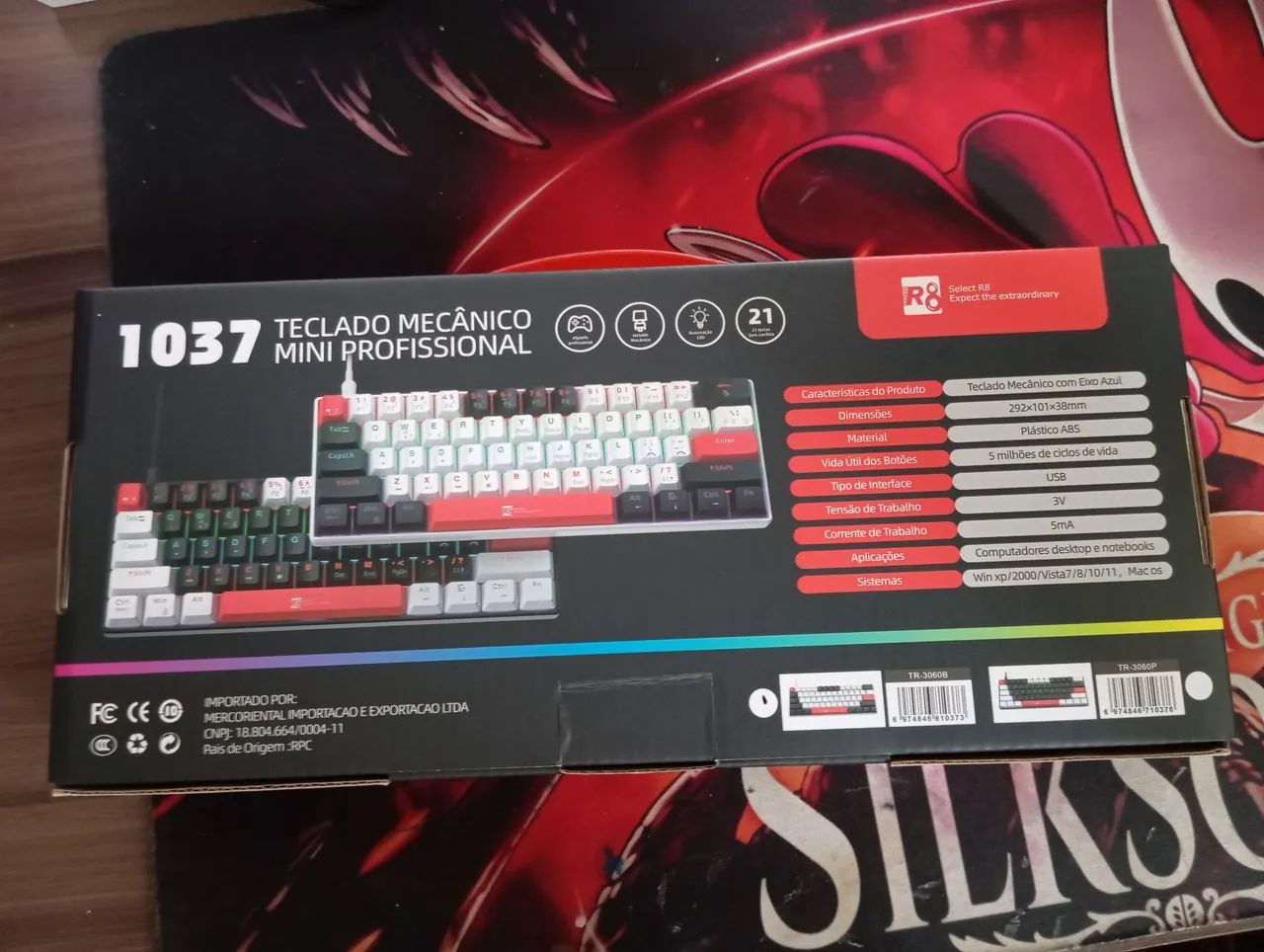 Teclado mecânico R8 1037 - Foto 2