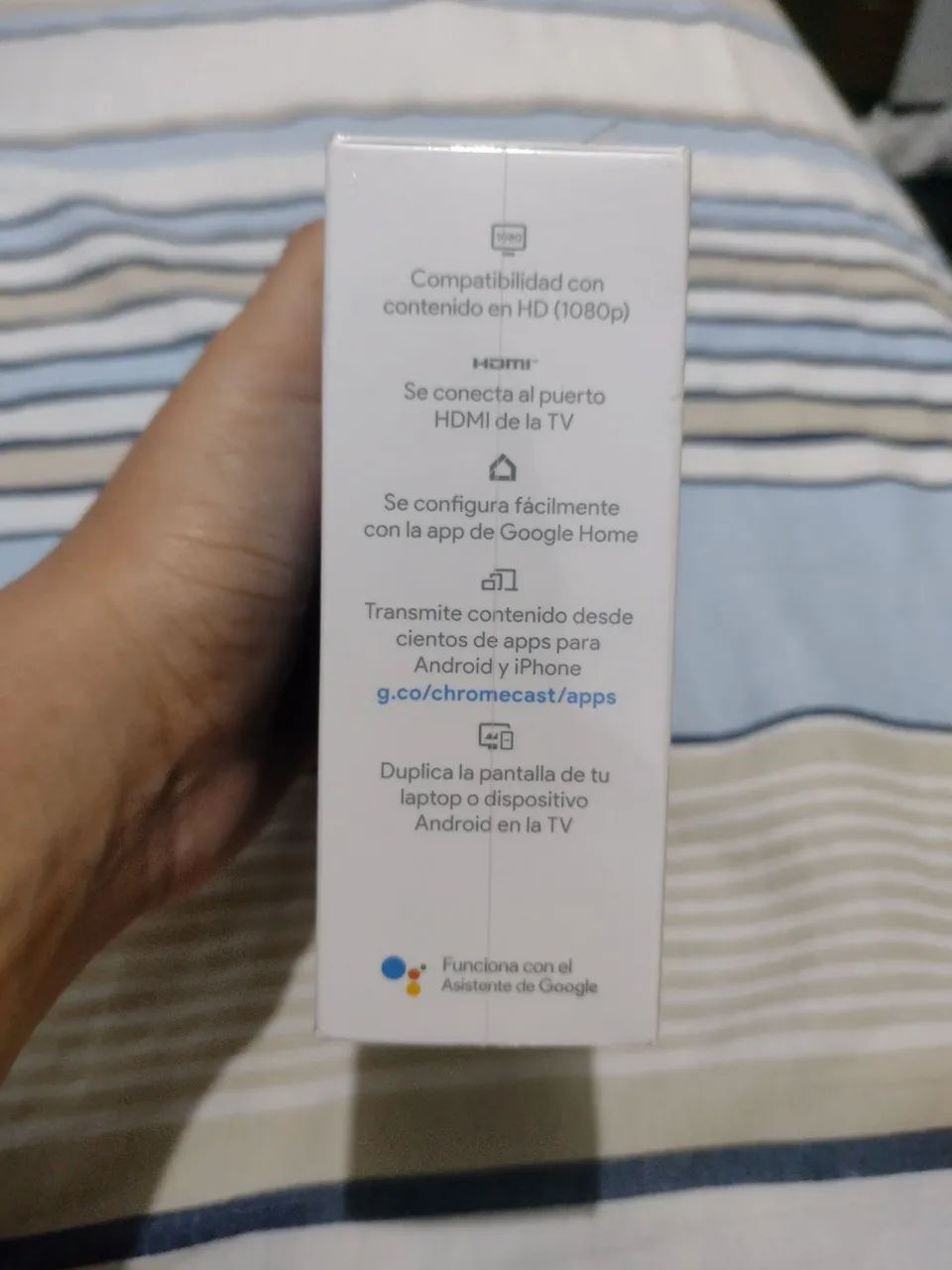 Google Chromecast 3ª geração - lacrado importado do Chile  - Foto 4