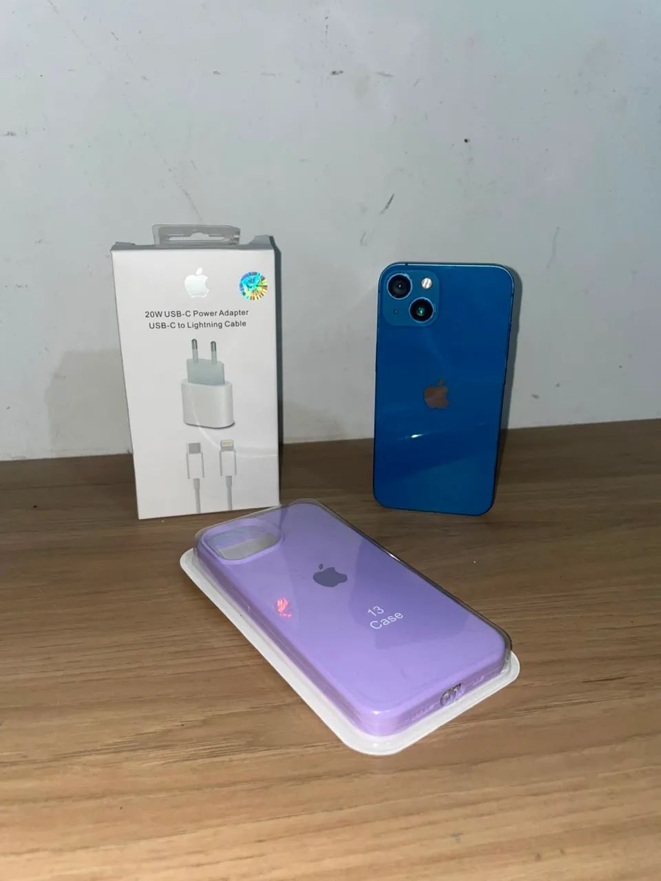 iPhone 13 Azul + Carregador e Capinha - Foto 4