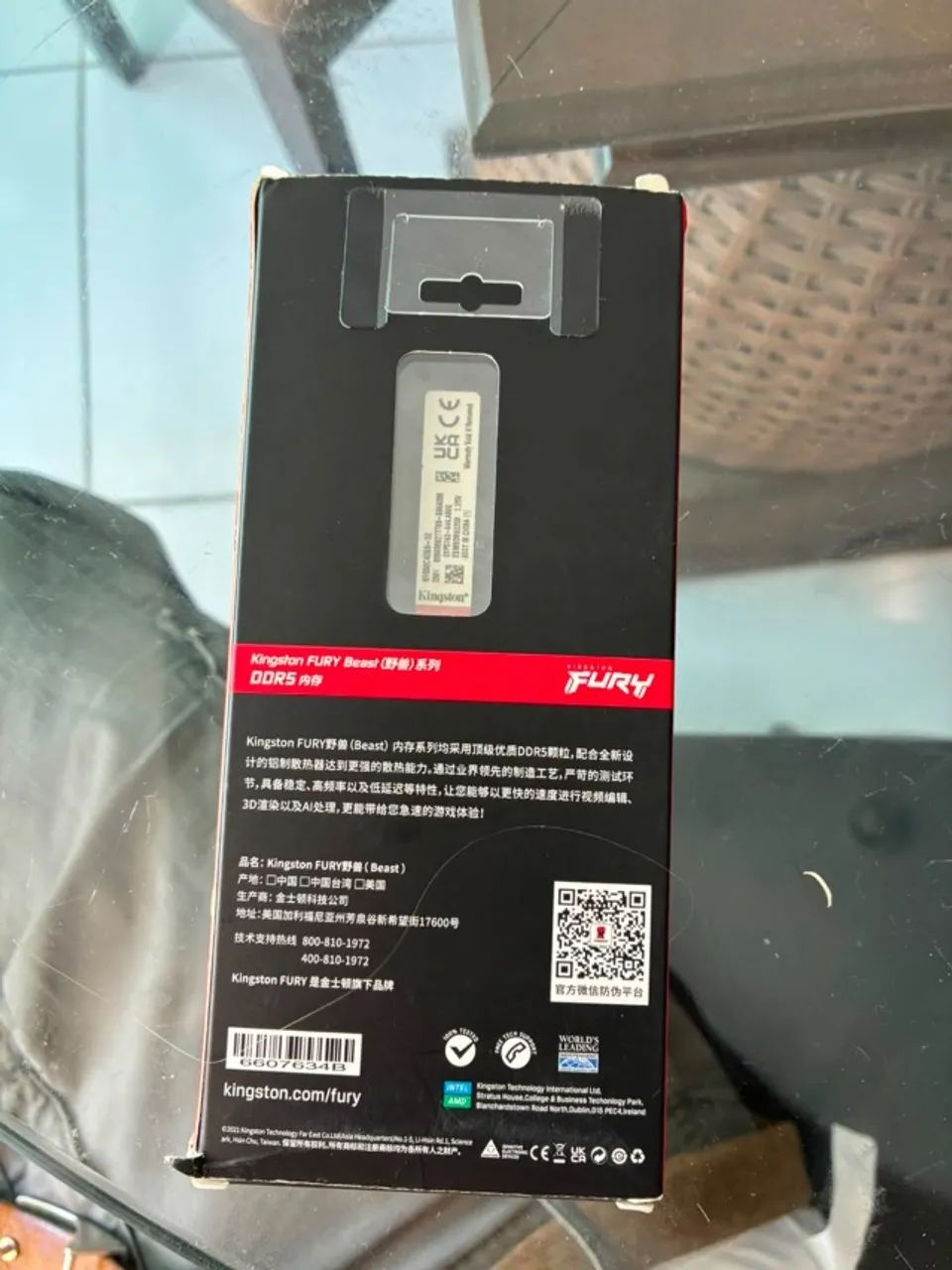 Memória ram ddr5 kf556c40bb-32 - Foto 3