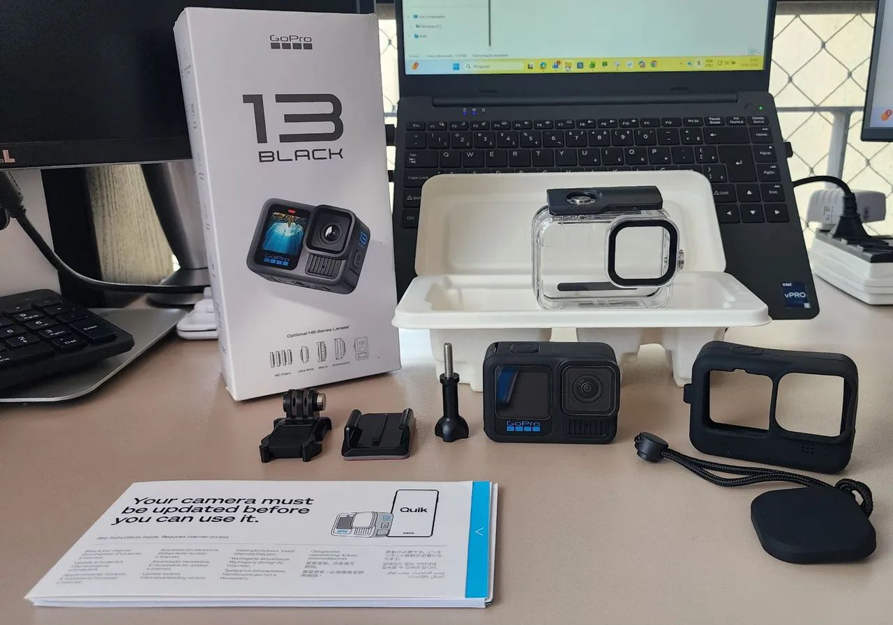 Gopro 13 Black - NOVA sem uso - Foto 2