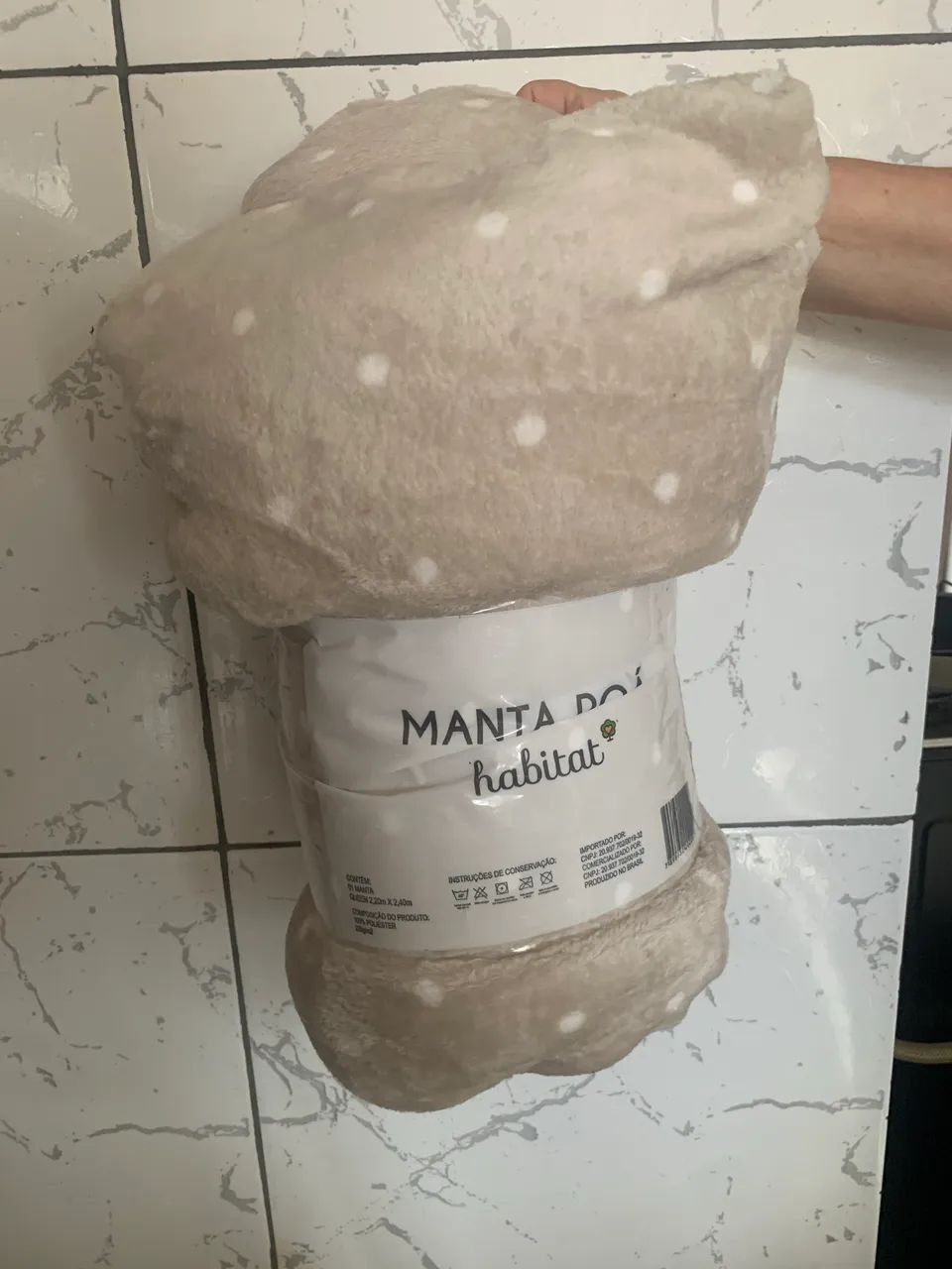 manta poá | de R$150 por R$90