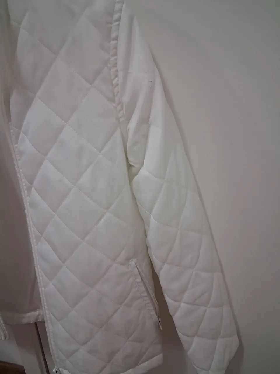 Jaqueta  puffer  branca  TAM P - Foto 2