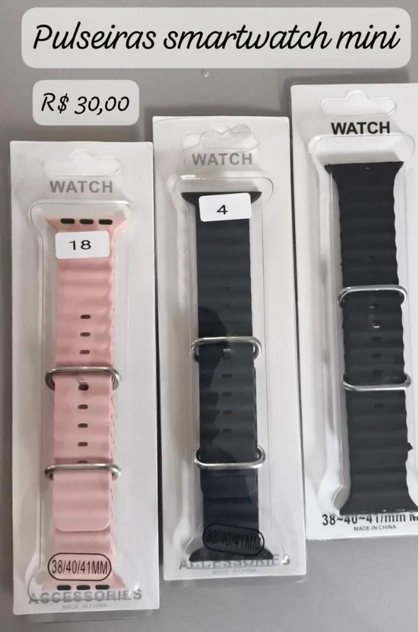 Pulseiras smartwatch 38/41/42/49mm - Foto 3