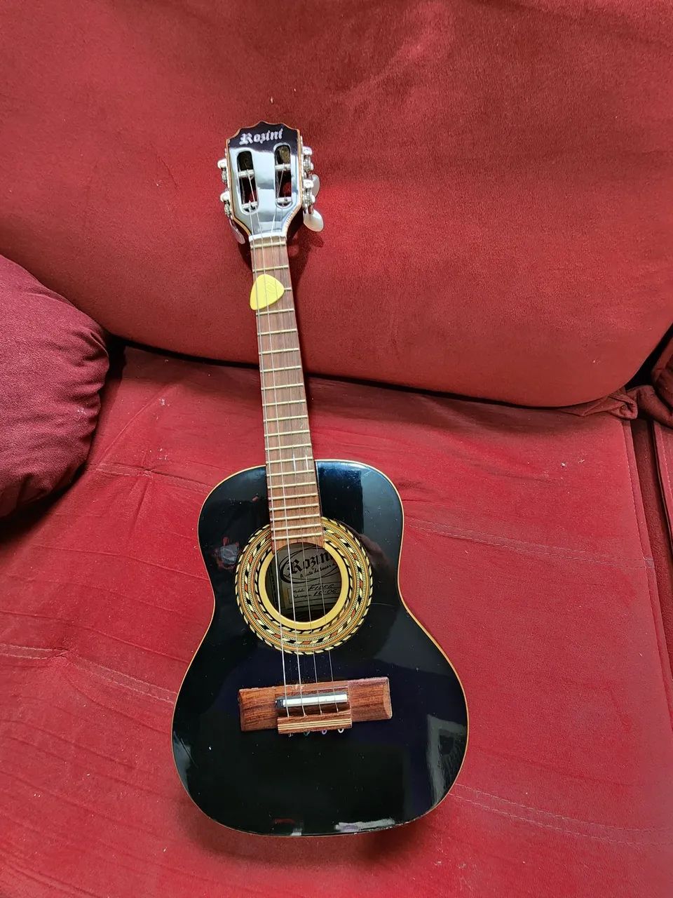 Cavaquinho ROZINI ELÉTRICO Fundo de Fibra  ( Desapego) - Foto 5