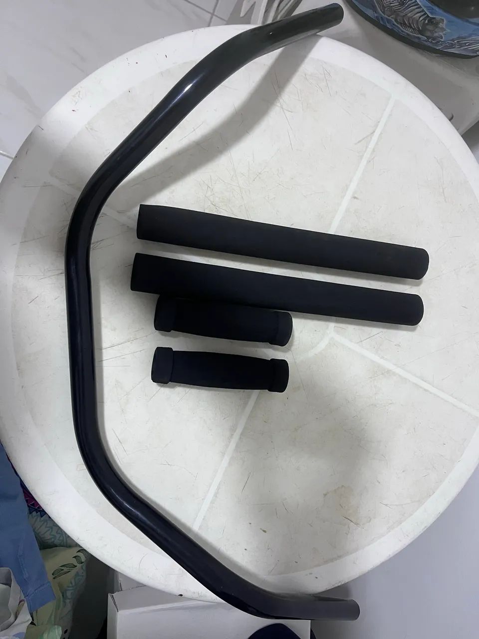 Guidão e espumas para bicicleta  - Foto 4
