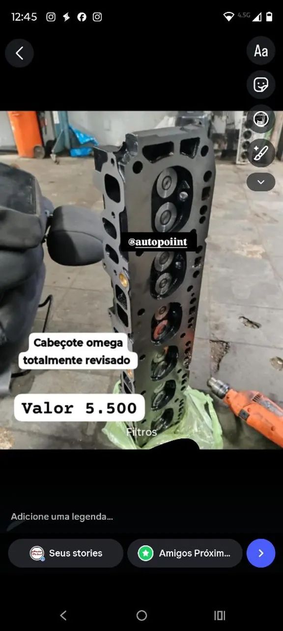 Cabeçote omega 4.1