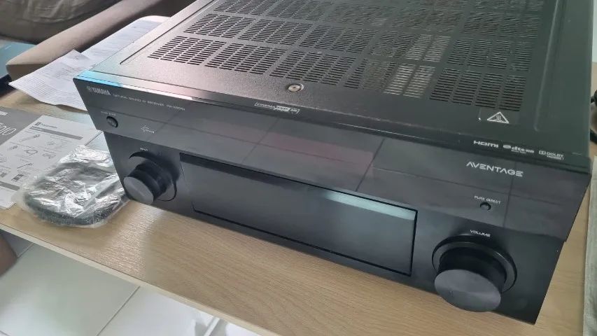 Receiver Yamaha Aventage RX-A2010 Completo c/ Caixa NF YPAO