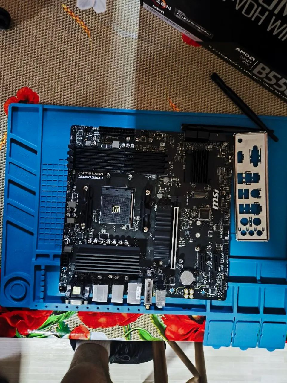 Placa-Mãe MSI B550M PRO-VDH WIFI Zerada - Foto 2