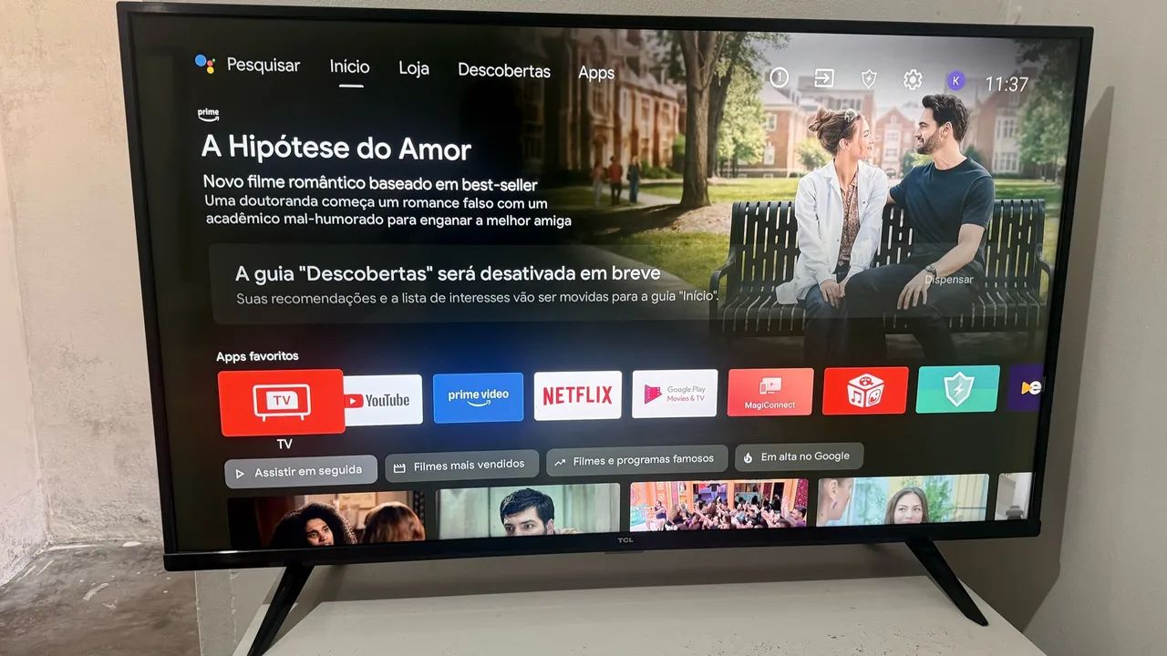 TV TCL 4K 43 polegadas P615