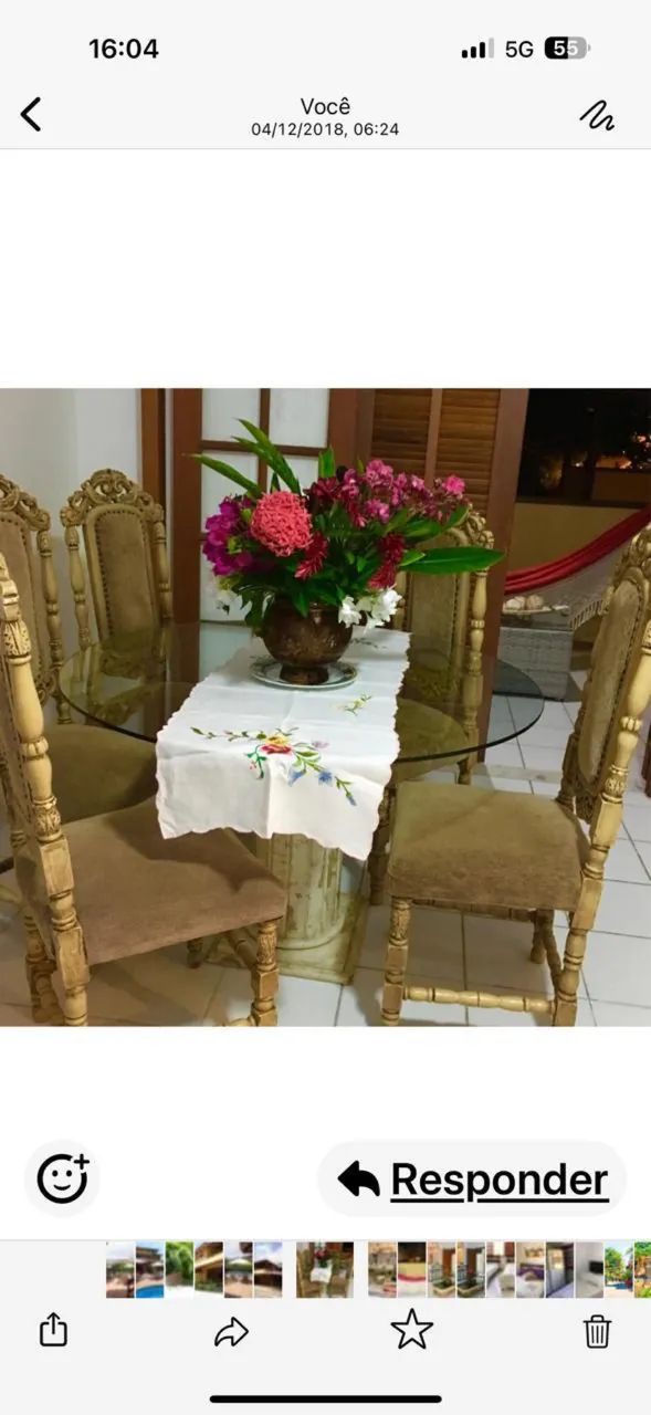 lindas cadeiras em madeira  - Foto 2