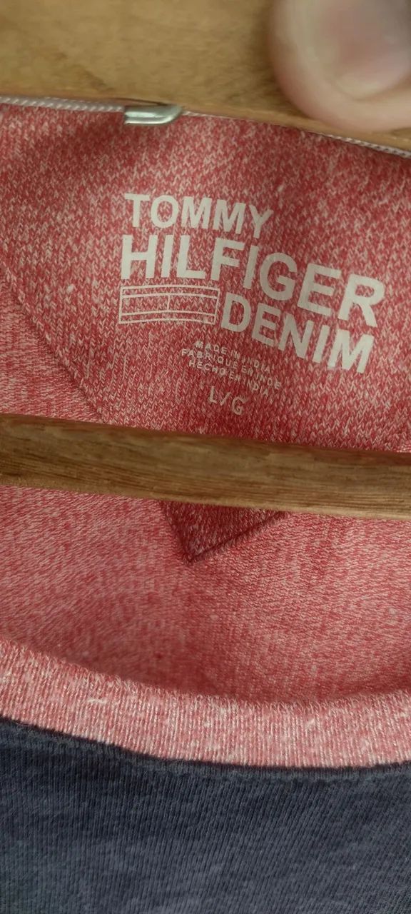 Camisa de manga da Tommy Hilfiger original  - Foto 3