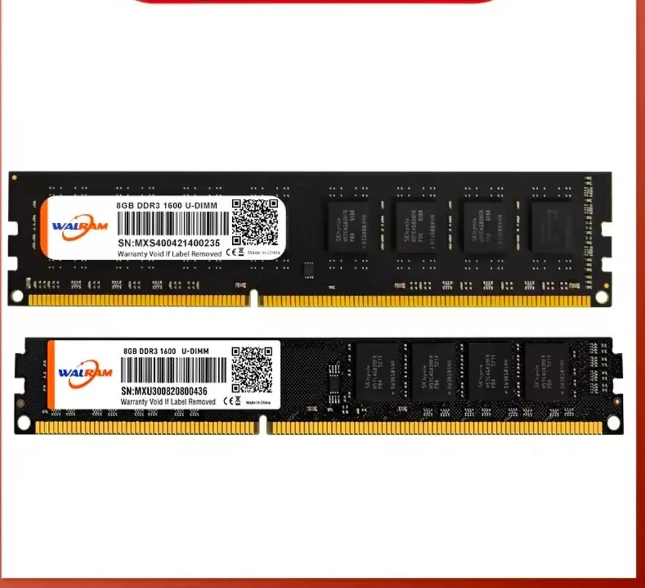 2x Memória ram de 8Gb ddr4 de 2666 MHz , totalizando 16gb ,novas e
