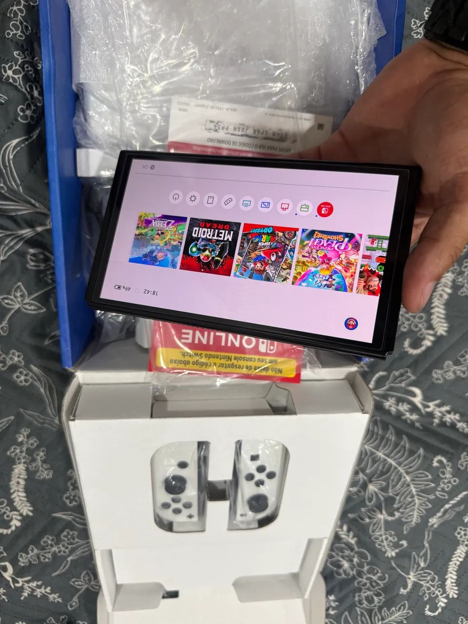Nintendo Switch OLED DESBLOQUEADO 