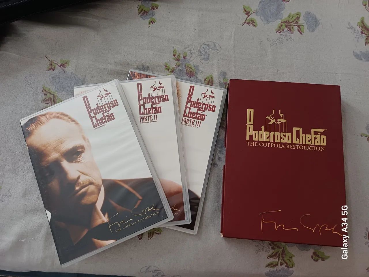 DVDs Trilogia "O poderoso chefão"