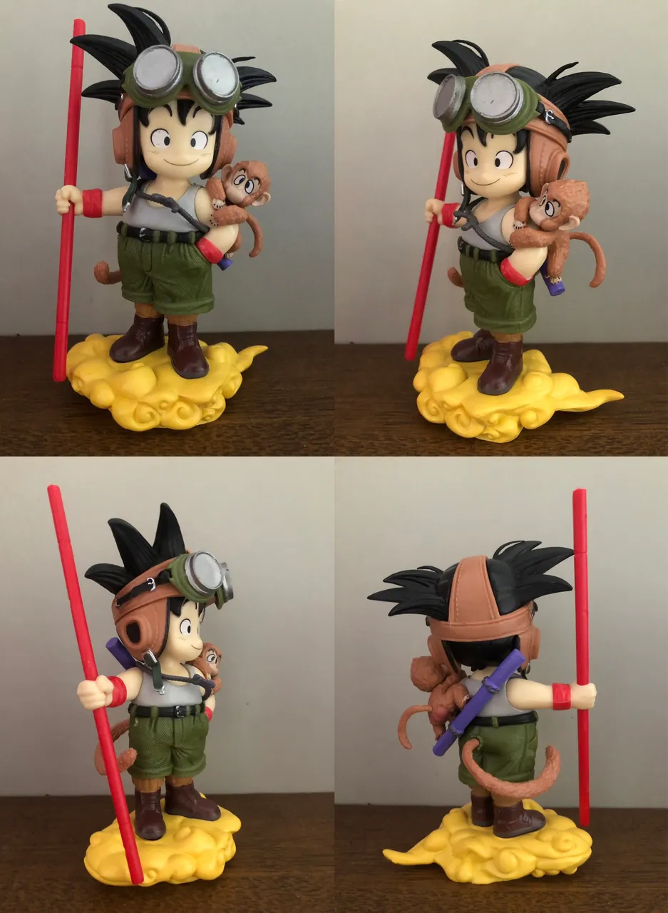 DRAGON BALL GOKU BLUE , TRUNKS , GOKU KING DAMA E GOKU GT - Peças
