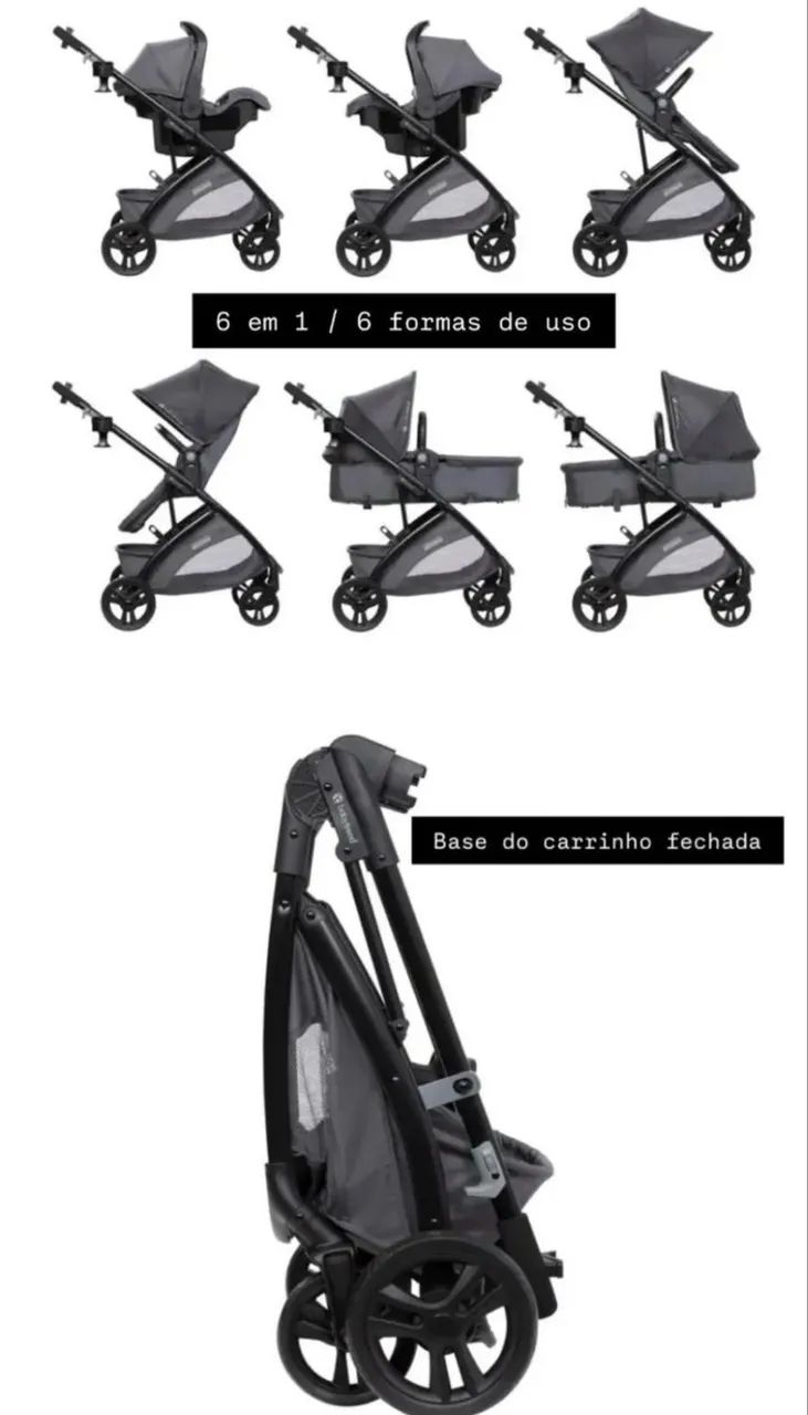 Carrinho de bebê importado dos EUA
