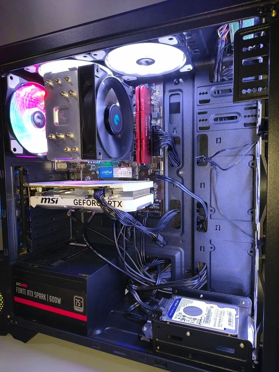 PC Gamer Completo Ryzen 5 RTX 4060 - Foto 3