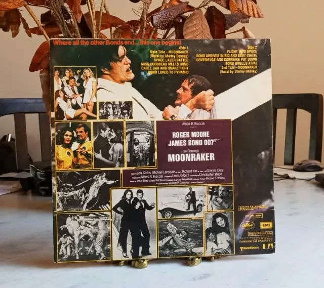 lp vinil - moonraker - 1979 trilha sonora 007 contra o foguete da morte - john barry - Foto 3