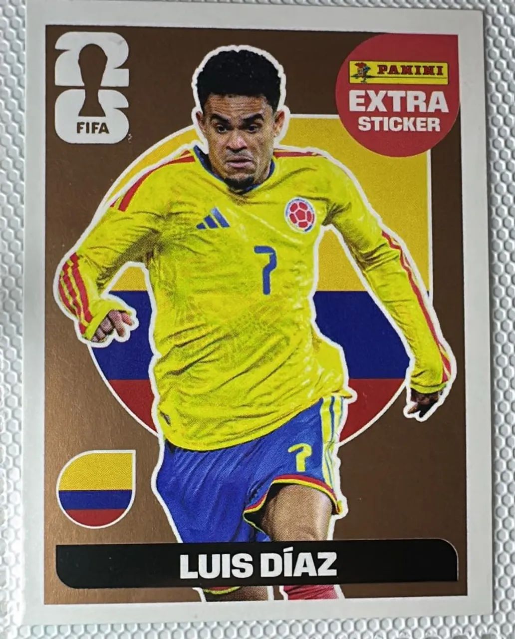 Figurinha Legend Luis diaz bronze