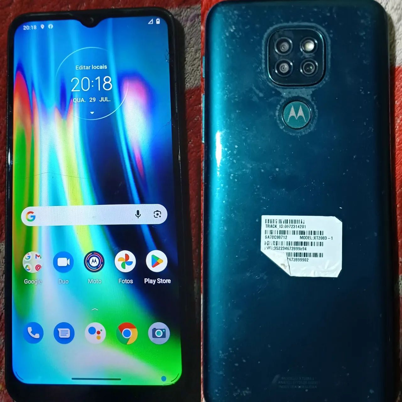 CELULAR MOTOROLA MOTO G9 PLAY