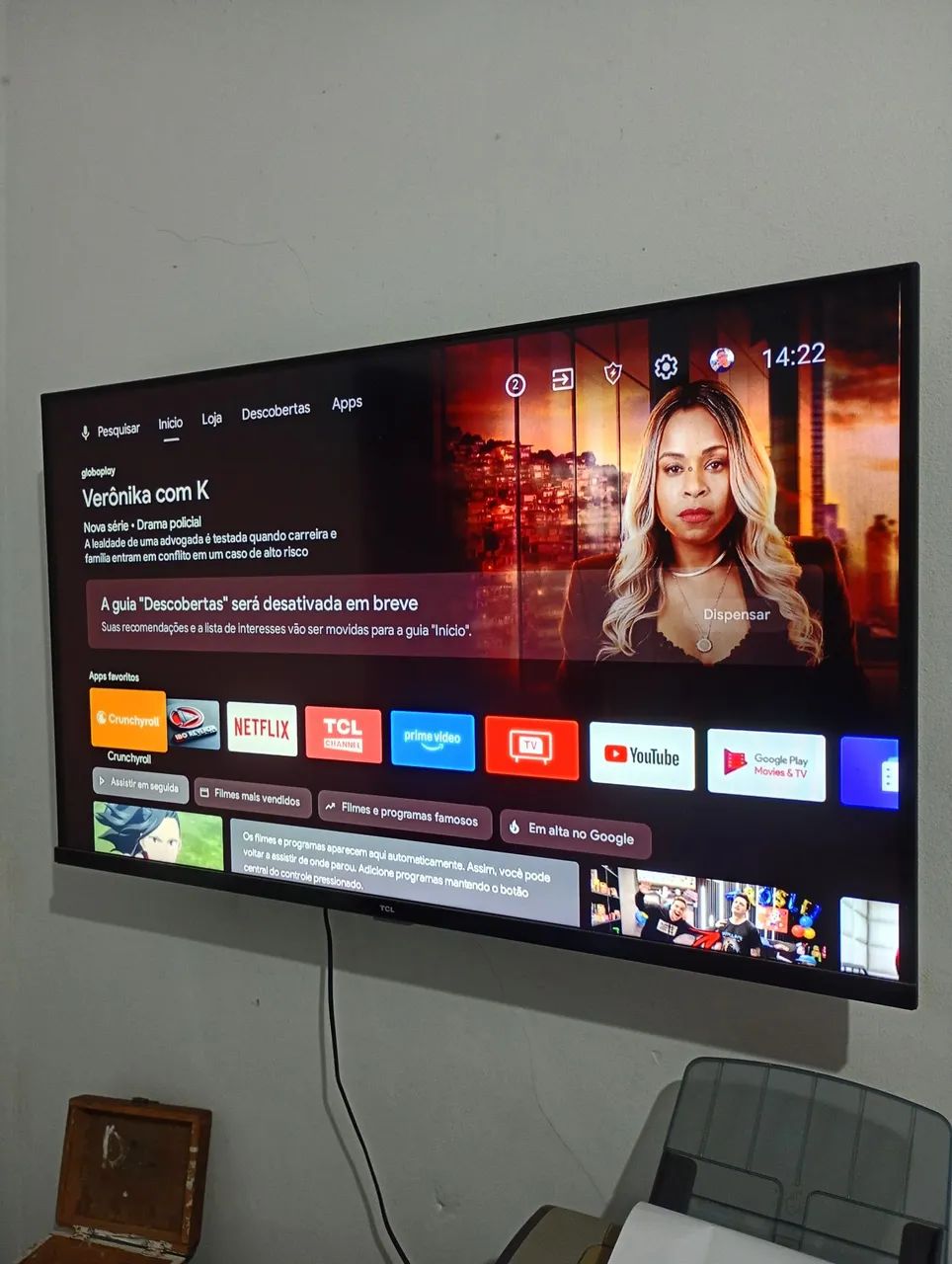 Tv 43 polegadas tcl full hd otimo estado de conservação  - Foto 2