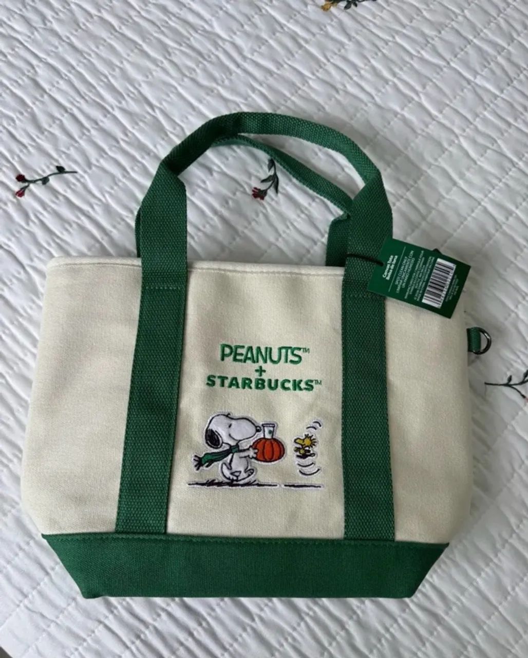 Bolsa snoopy Starbucks peanuts - Foto 2