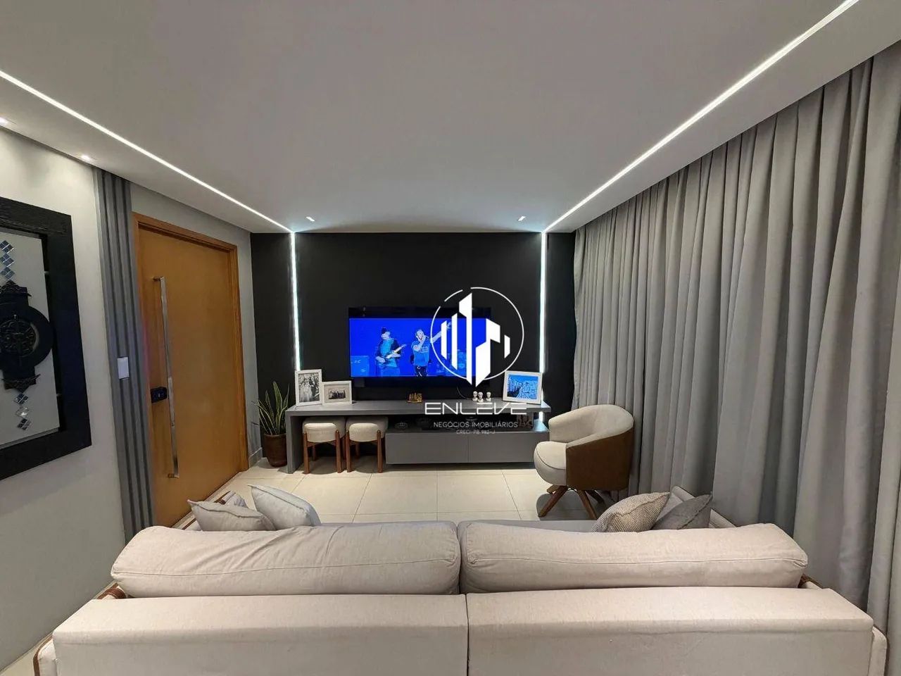 Apartamento Mobiliado de 127m² com 03 Suítes no Brisamar - Foto 5
