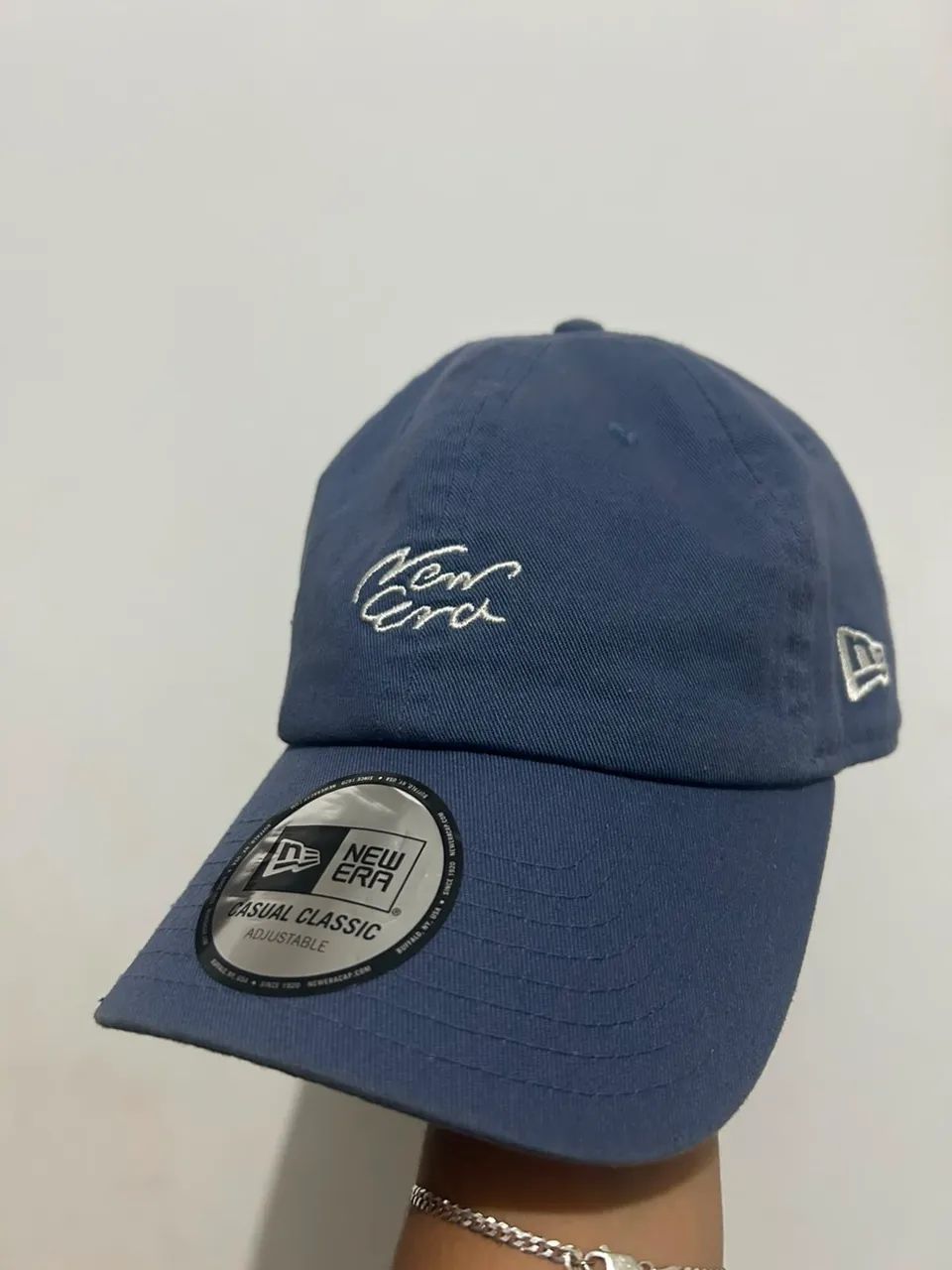 Boné New Era Casual Booking Program Azul - Foto 3