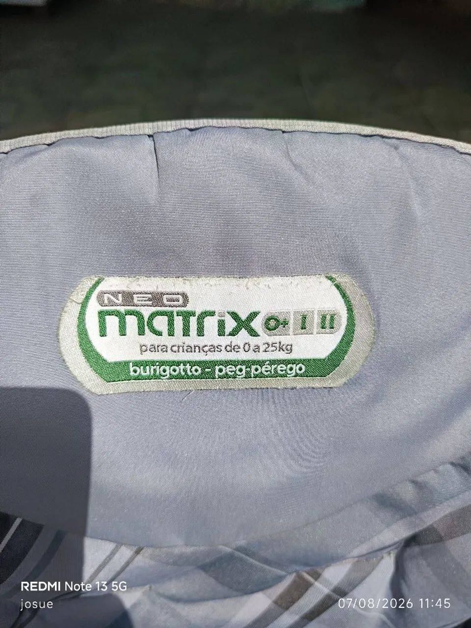 Cadeirinha bebê conforto Burigotto Matrix - Foto 4