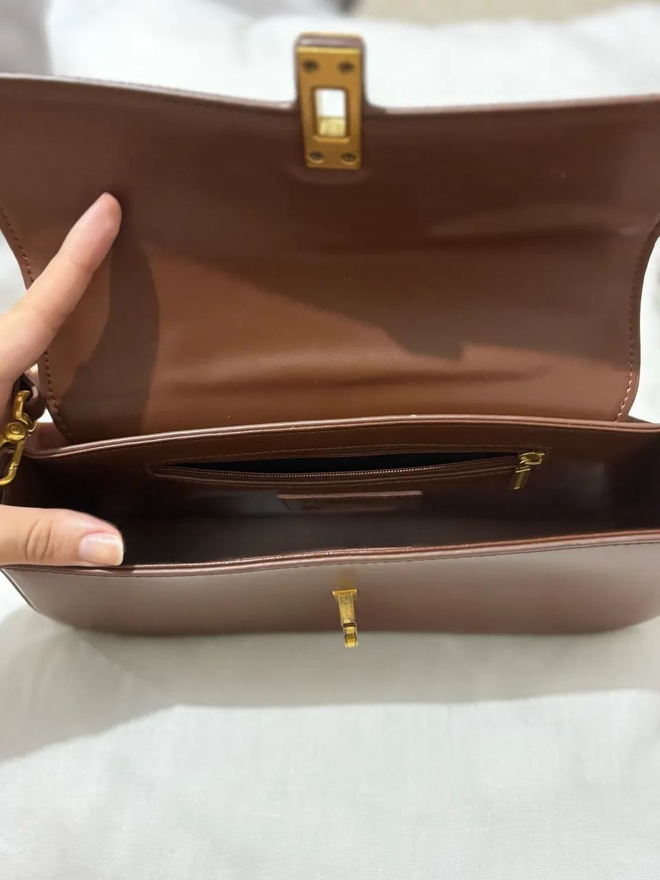 Bolsa marrom  - Foto 5