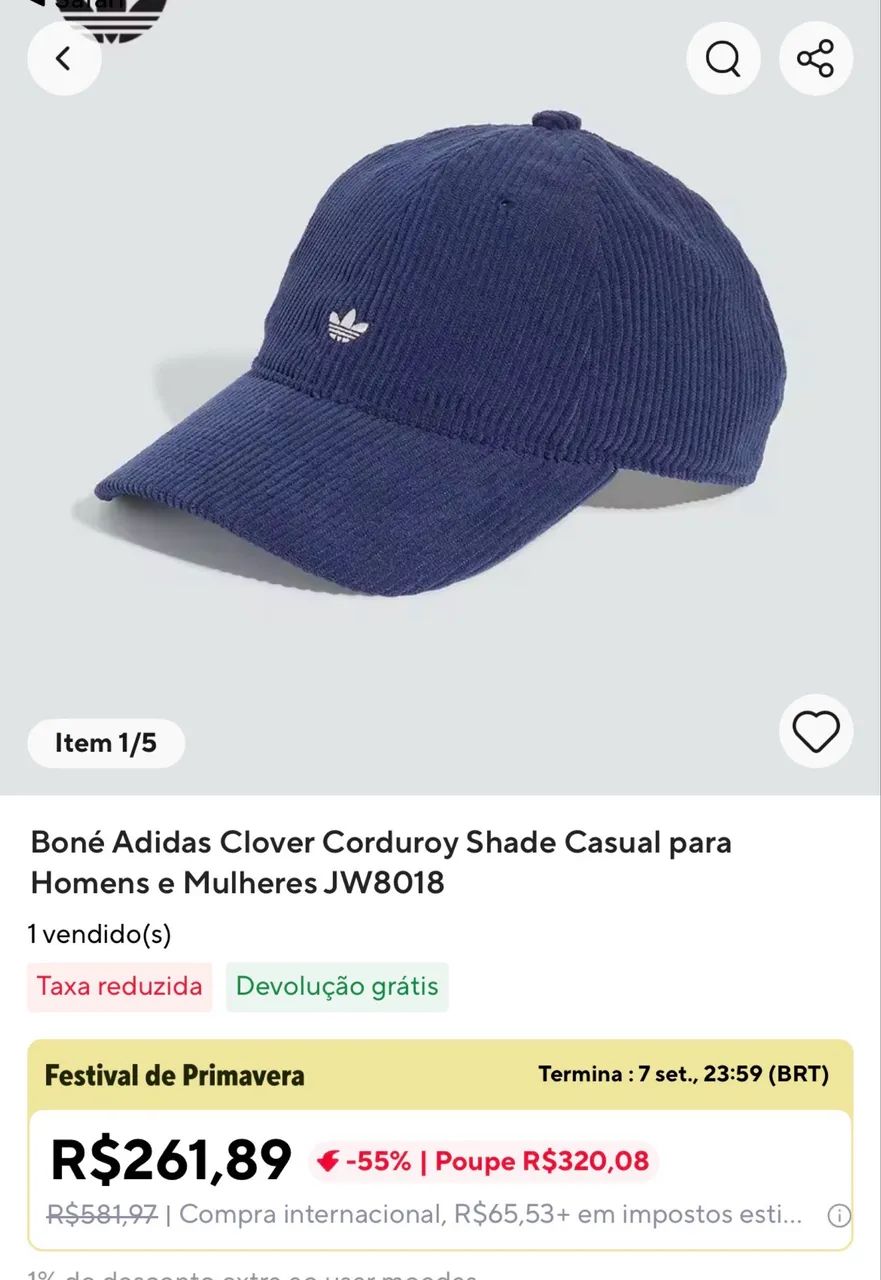 Boné Adidas  - Foto 4