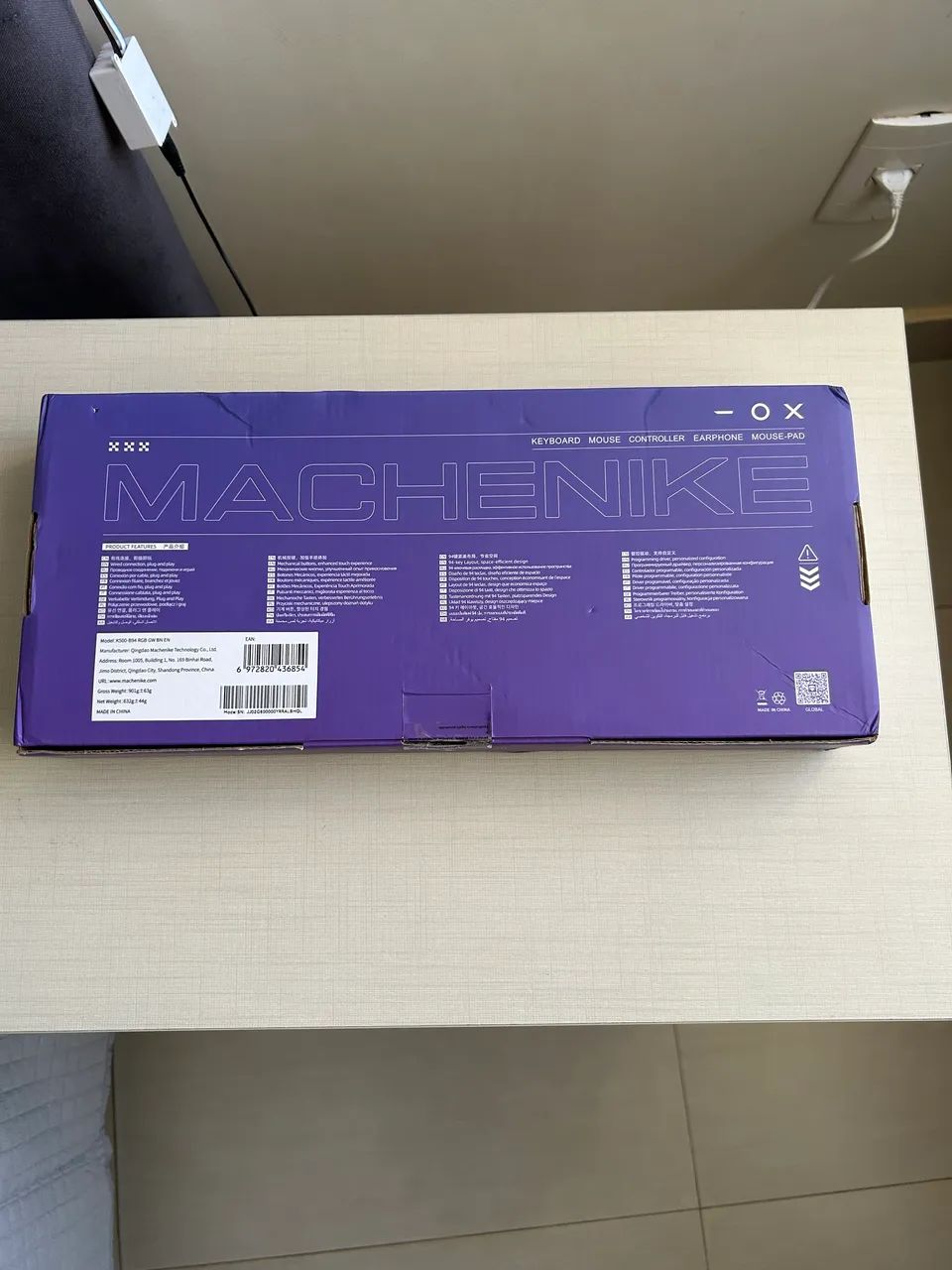 Teclado Machenike K500 B94 2 meses de uso - Foto 3