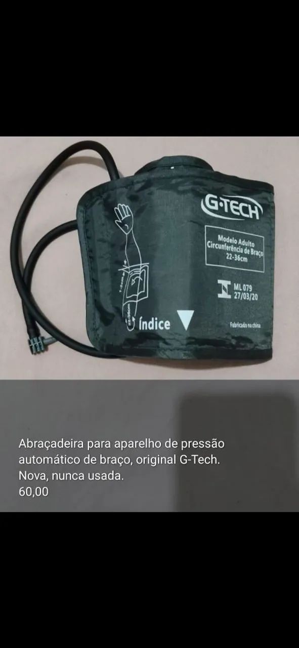 Abraçadeira para aparelho de pressão GTech 