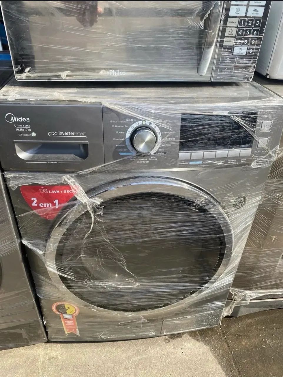 ? Lava e Seca Midea Inverter Smart 12kg ?