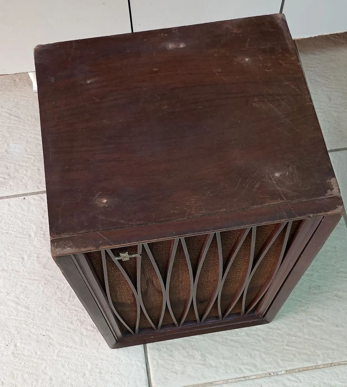 1 caixa acústica Philips RH-676 anos 70 - Foto 2