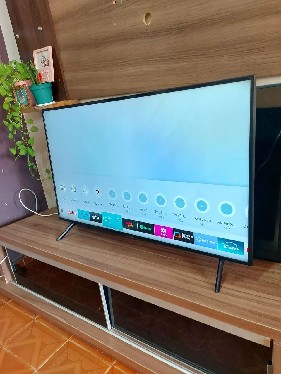 Smart tv 4k Samsung 55 polegadas  - Foto 4