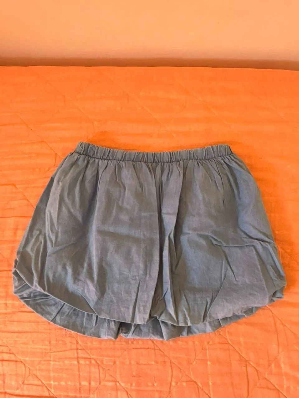 Saia balonê jeans - TAM G - Foto 2
