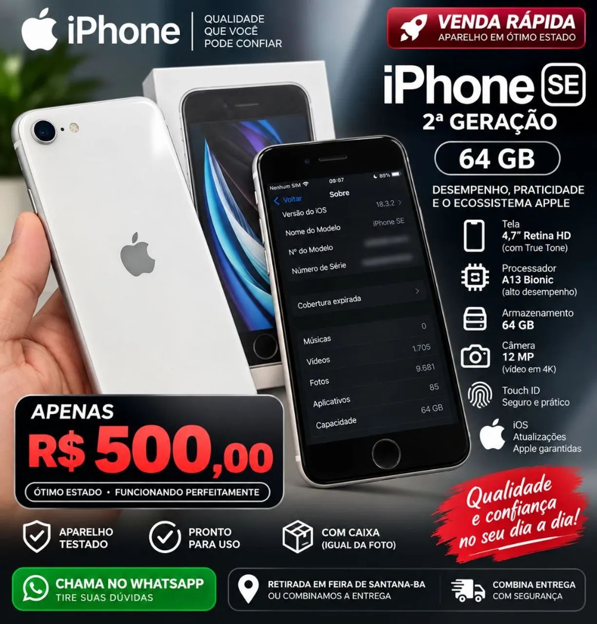 Redmi  oppo  iphone - Foto 2