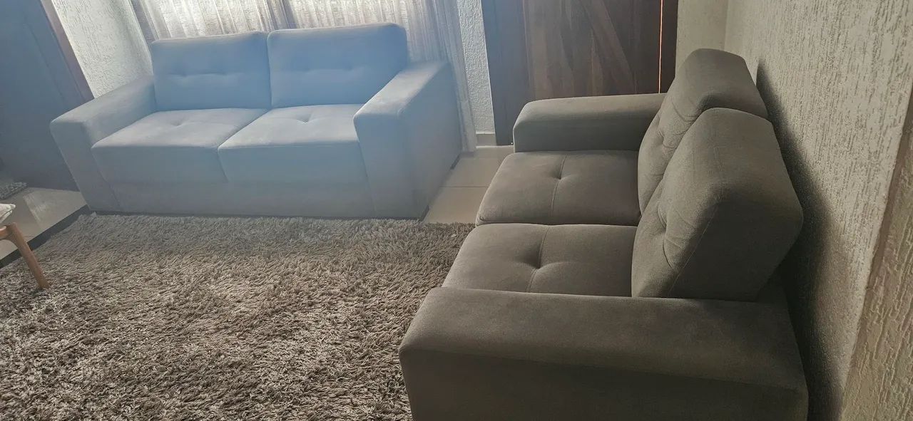 Sofa 3 e 2 lugares - Foto 4