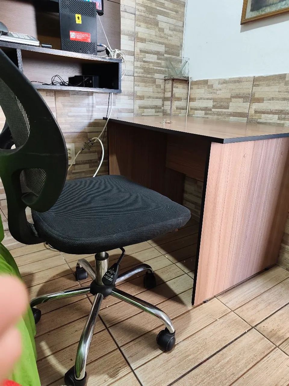Mesa e cadeira de estudos 