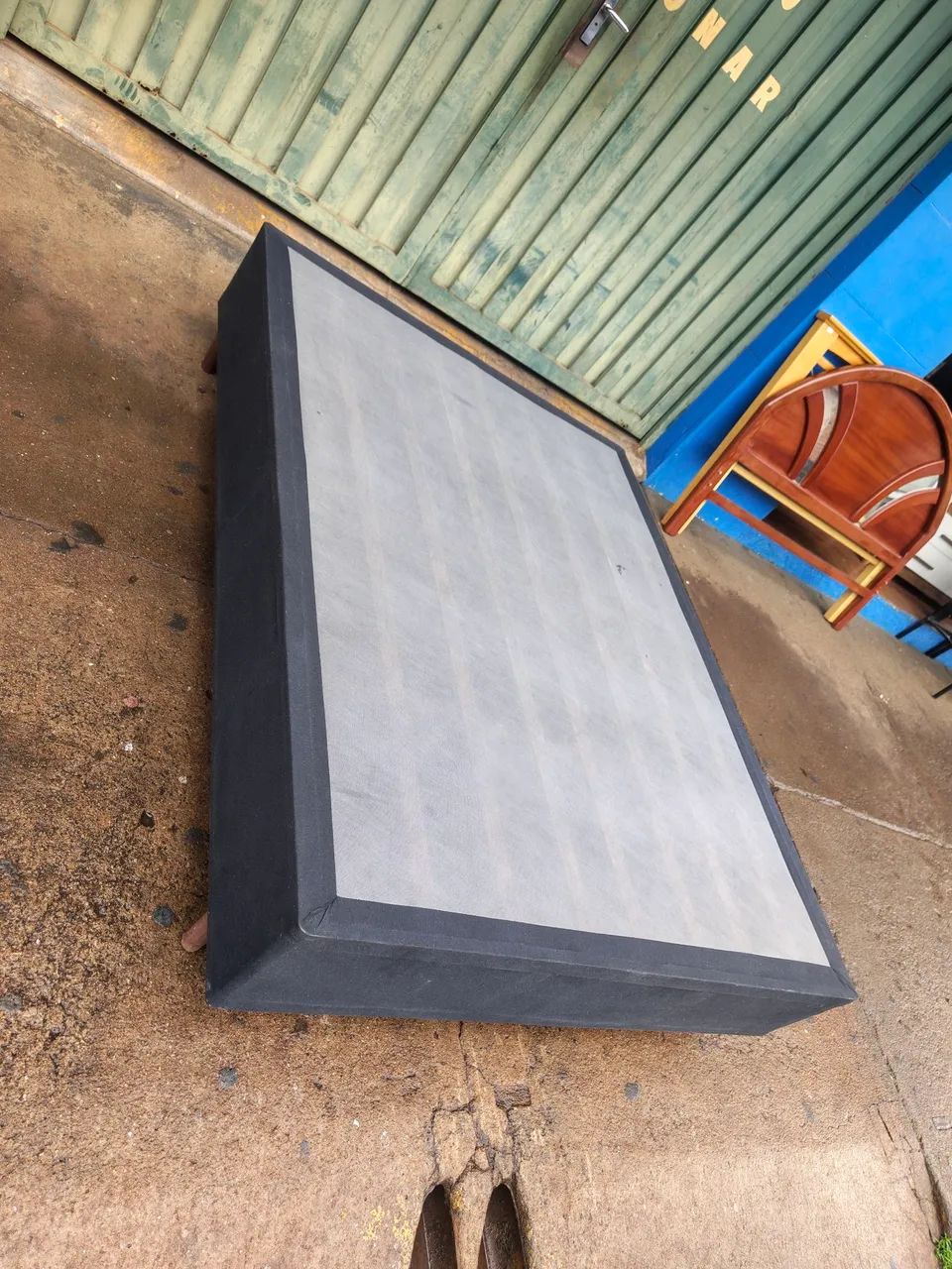 Vendo base box de casal padrão usada  - Foto 4